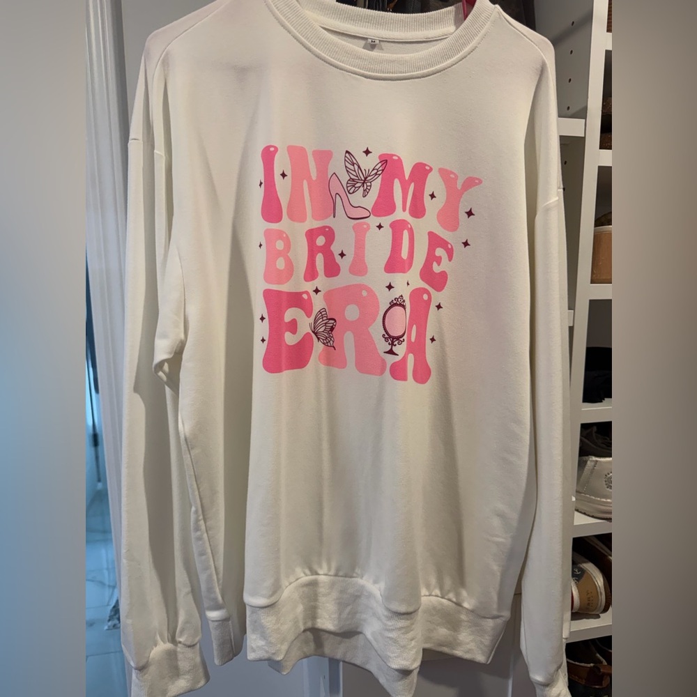 Bridal Era Pink Graphic Sweatshirt